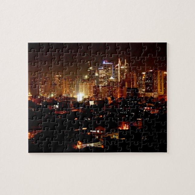 Manila Skyline Jigsaw Puzzle (Horizontal)