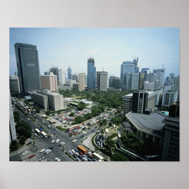 Manila Skyline Poster (Front)
