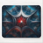Manipulated Mandelbrot with Starburst Centre  Mouse Pad<br><div class="desc">Manipulated Mandelbrot with Starburst Centre Mouse Pad</div>