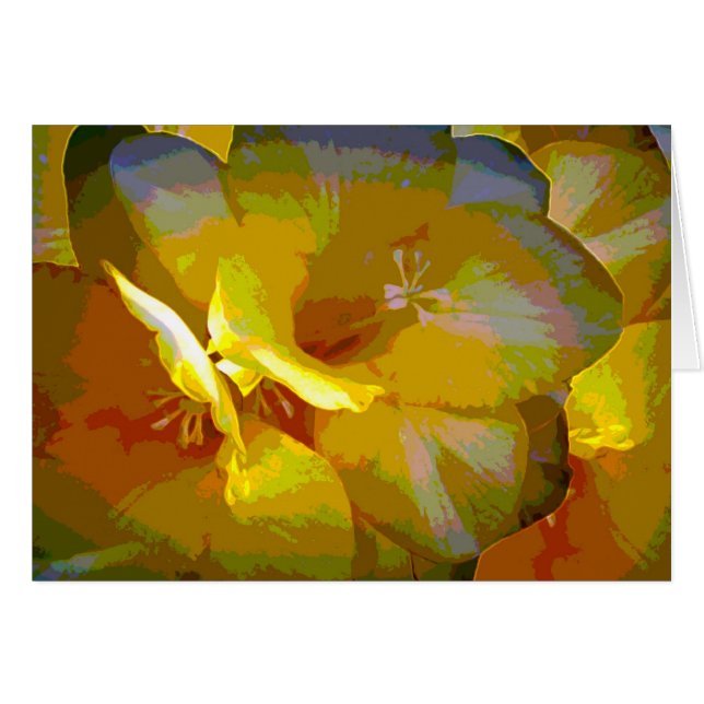 Manipulation numérique de Freesia Jaune (Devant horizontal)
