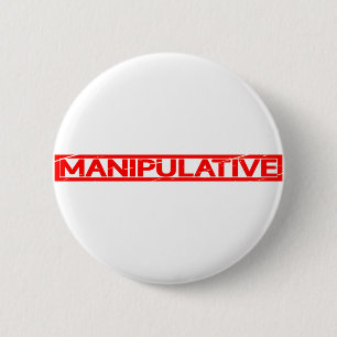 Manipulative Stamp 2 Inch Round Button