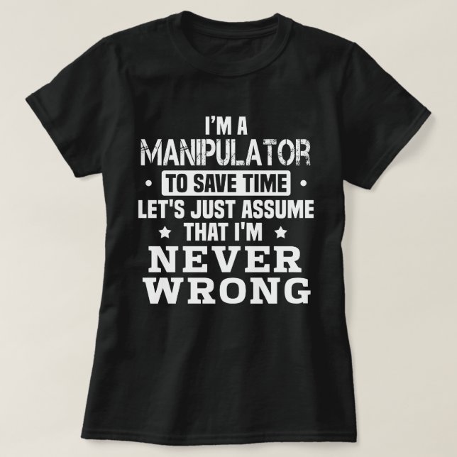 Manipulator T-Shirt (Design Front)