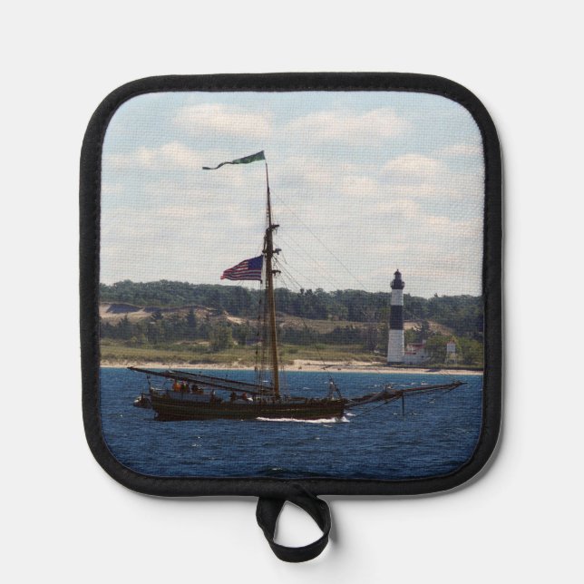 Manique Amis Good Will Big Sable Lighthouse porte-pot (Recto)