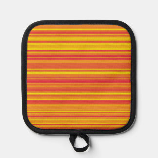 Manique Bandes Orange Rouge Jaune