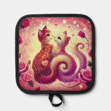 Chats Pussy Rose Chandelle Parfumée