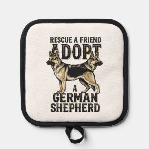 Manique Chemise de sauvetage de chien de berger allemand v