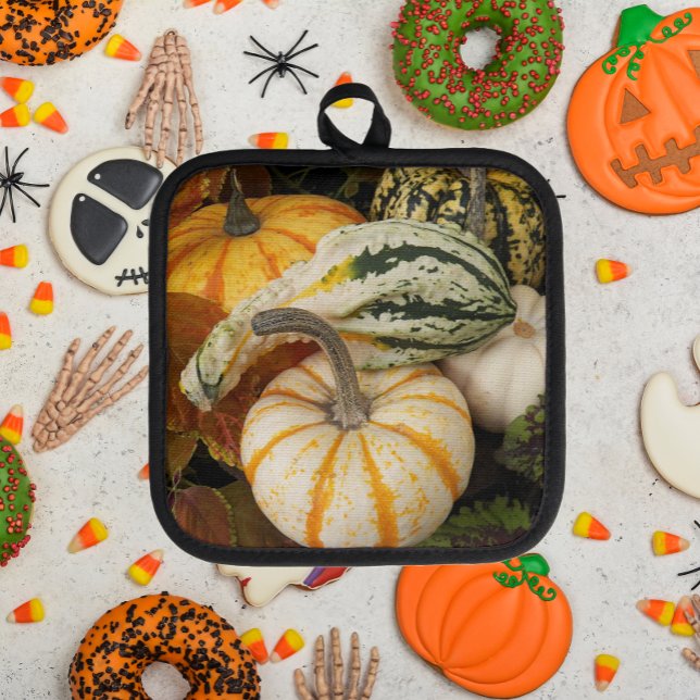 Manique Citrouilles et Squash Still Life (Halloween)