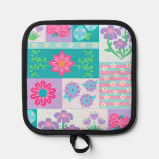 Manique Conception de fleurs vibrantes en fleurs