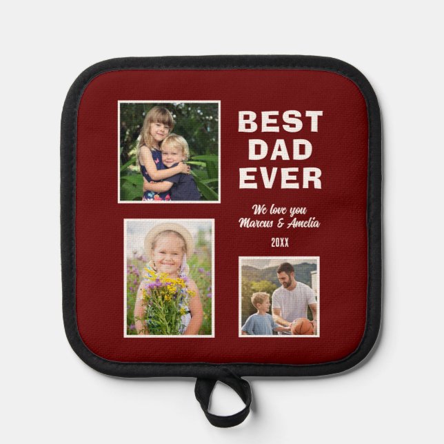 Manique Fête des pères de collection photo de Best Dad Eve (Recto)