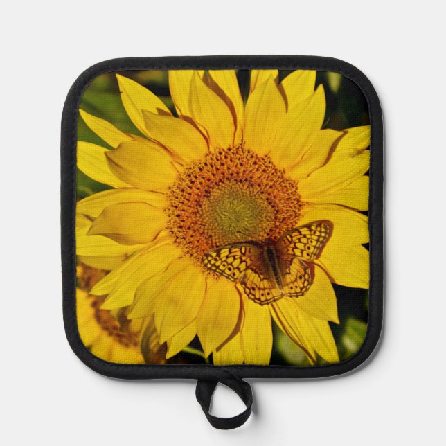 Manique Fleur et papillon (Recto)
