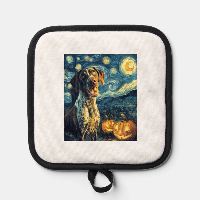 Manique German Shorthaired Pointer 2 Cute Dog Halloween Ja (Recto)
