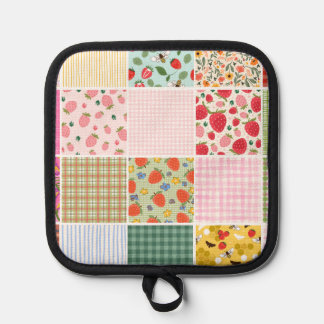 Manique Gingham Floral Rustique Patchwork Inspiré