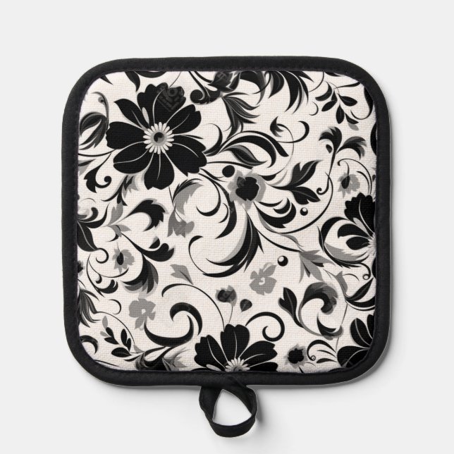 Manique Impression florale (Recto)
