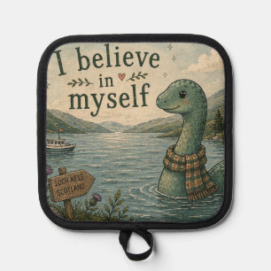 Manique Je crois en moi-même Monstre du Loch Ness fantaisi