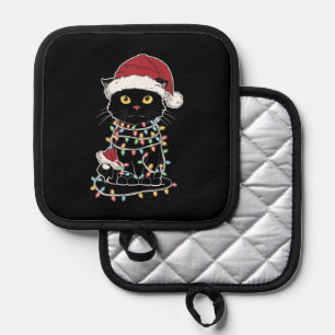 Manique Lumières de Noël Amoureux de les chats amusantes