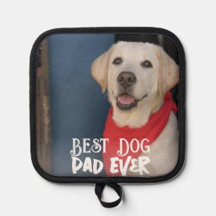 Manique Meilleur Chien Papa Jamais une photo personnalisée