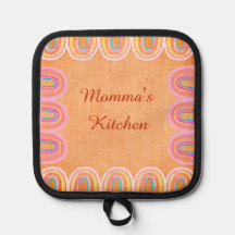 Momma's Kitchen Folk Rainbow Pattern