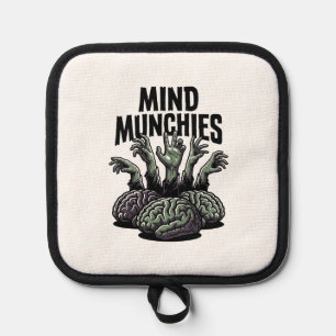 Manique Nourriture de cerveau de mort-vivant Vintage Mains