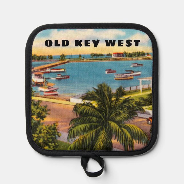 Manique Old Key West Floride avec Garrison Bight (Recto)