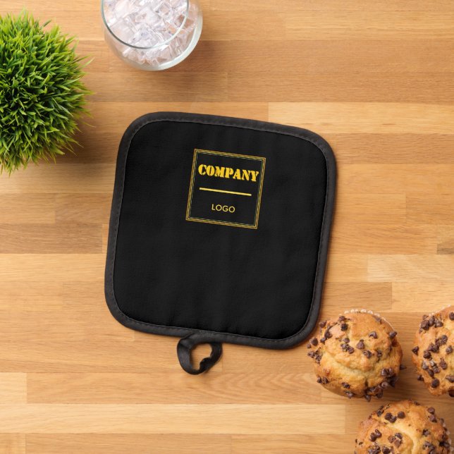 Manique Personalized Company Black Modern Custom Business (De haut en bas)