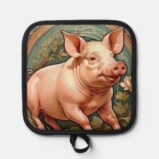 Manique Piglet Pot Holder