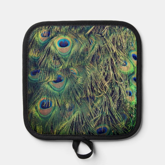 Manique Plumes de paon (Recto)