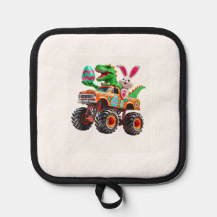 Manique T-rex lapin monstre Pâques camion Dino drôle garço