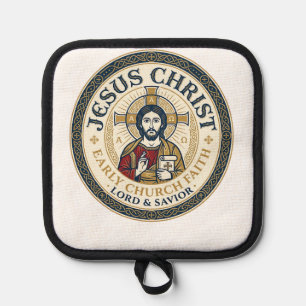 Manique T-Shirt Jésus Pères du Désert Ancien Chrétien Ins