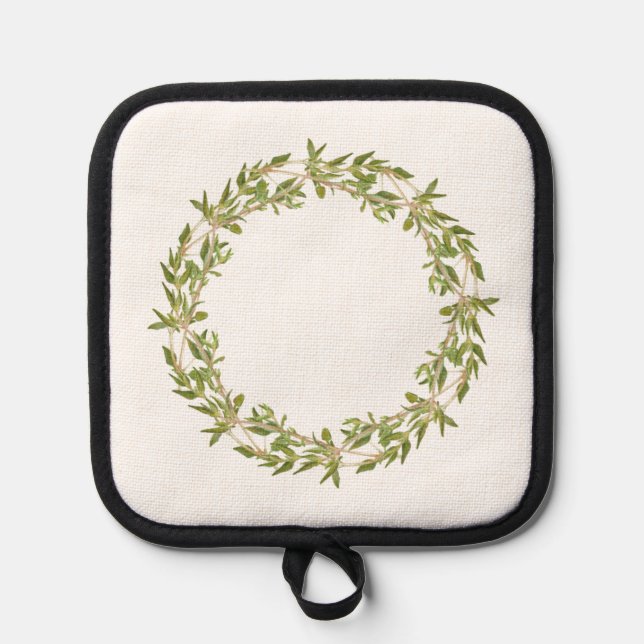 Manique THYME WREATT Pot Titulaire (Recto)