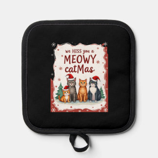 Manique We Hiss You A Meowy Catmas Funny Cat Christmas Ugl