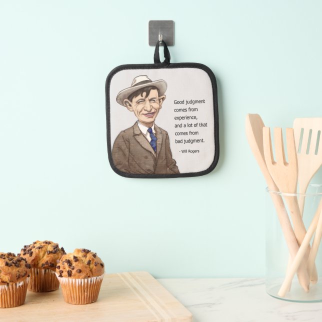 Manique Will Rogers cite Pot Holders (In situ (suspendu))
