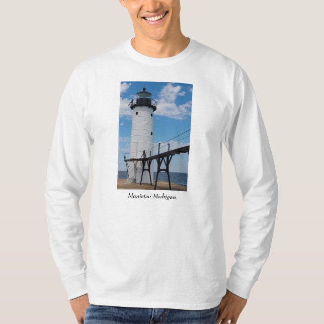 Manistee Lighthouse T-Shirt (Front)