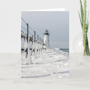 Manistee North Pierhead Lighthouse Card