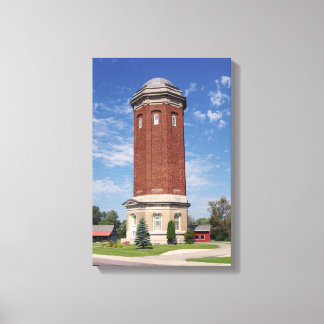 Manistique Water Tower canvas print
