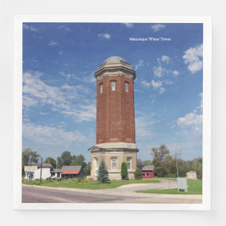 Manistique Water Tower napkins