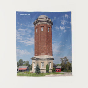 Manistique Water Tower tapestry