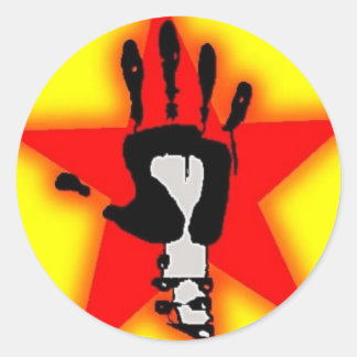 manita classic round sticker