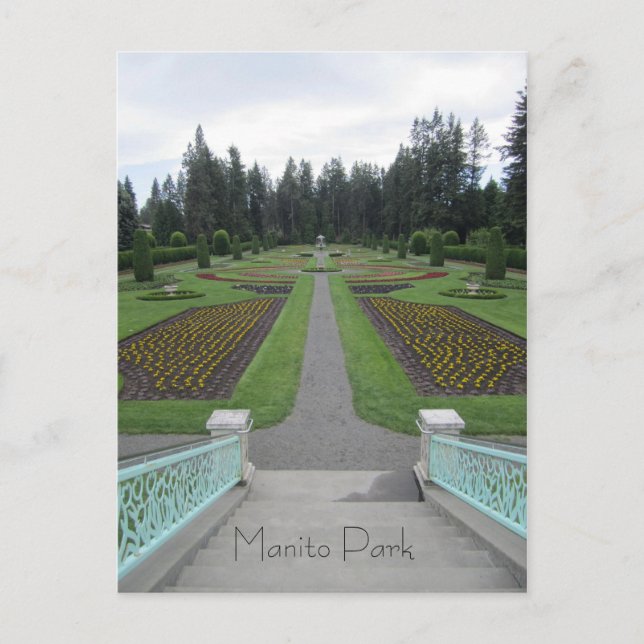 Manito Park Postcard (Front)