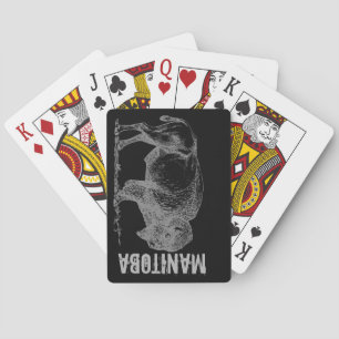 Manitoba Bison Playing Cards
