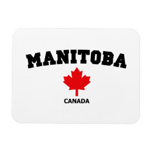 Manitoba Block Magnet