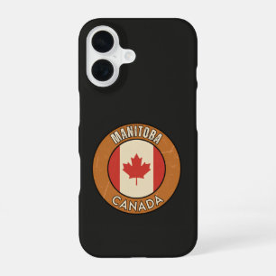 Manitoba Canada iPhone 16 Case