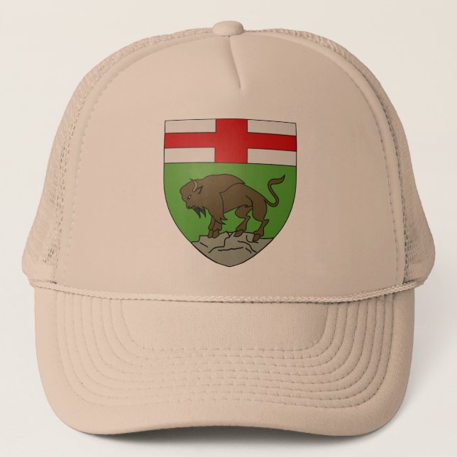 Manitoba, Canada Trucker Hat (Front)