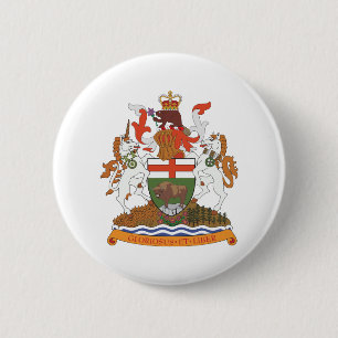 Manitoba Coat Of Arms 2 Inch Round Button