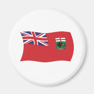 Manitoba Flag Magnet