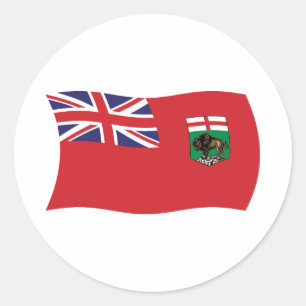 Manitoba Flag Sticker