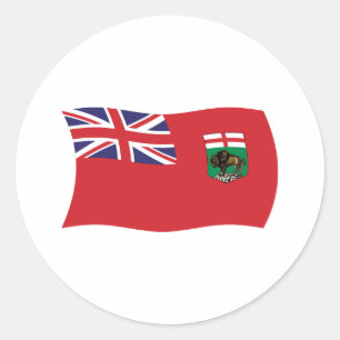Manitoba Flag Sticker