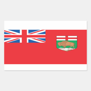 Manitoba flag sticker