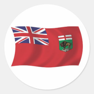 Manitoba Flag Sticker