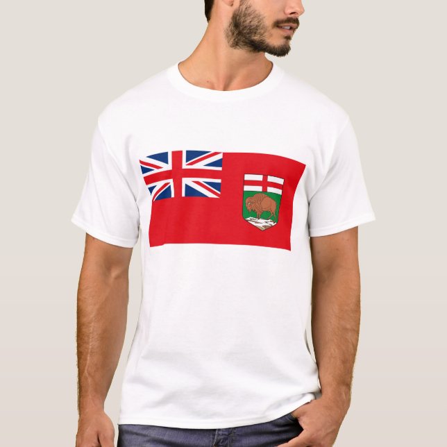 Manitoba Flag T-shirt (Front)