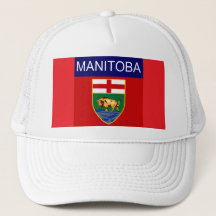 Manitoba Flag Trucker Hat